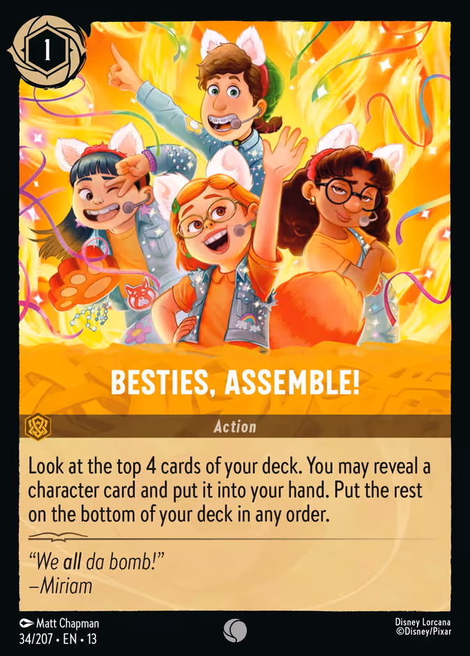 Carta Besties, Assemble! · 