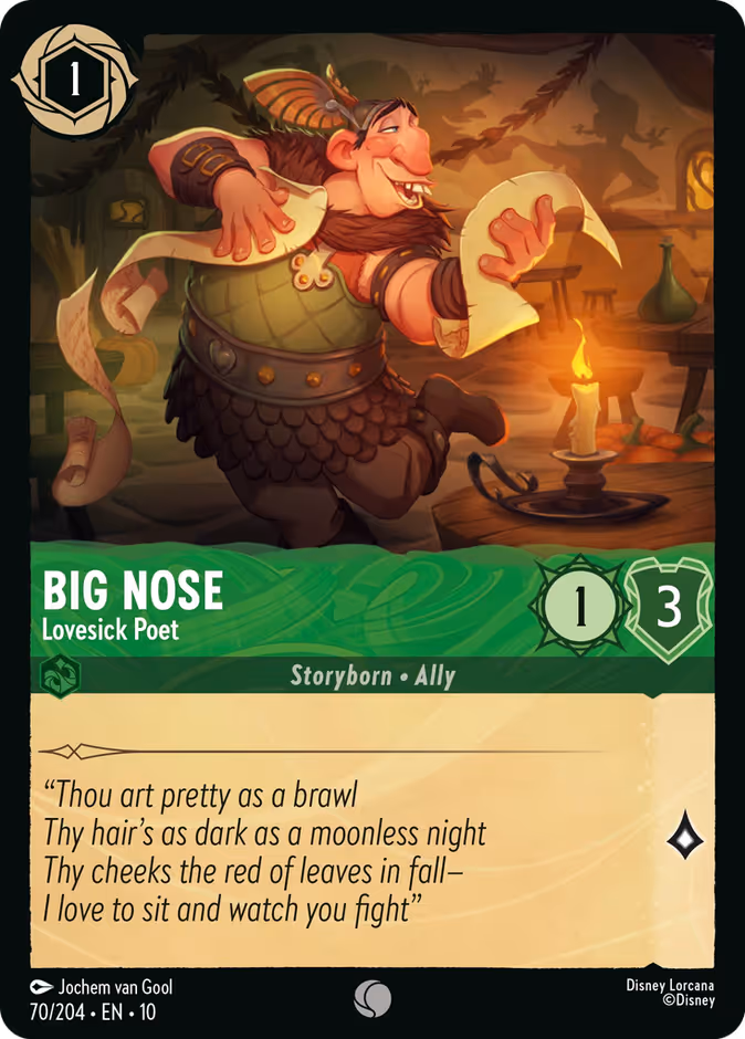 Carta Big Nose · Lovesick Poet