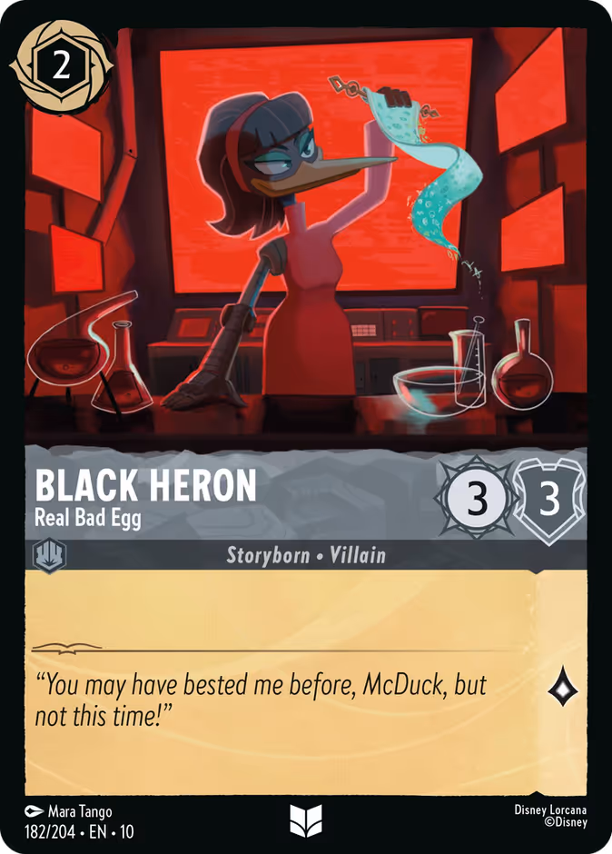 Carta Black Heron · Real Bad Egg