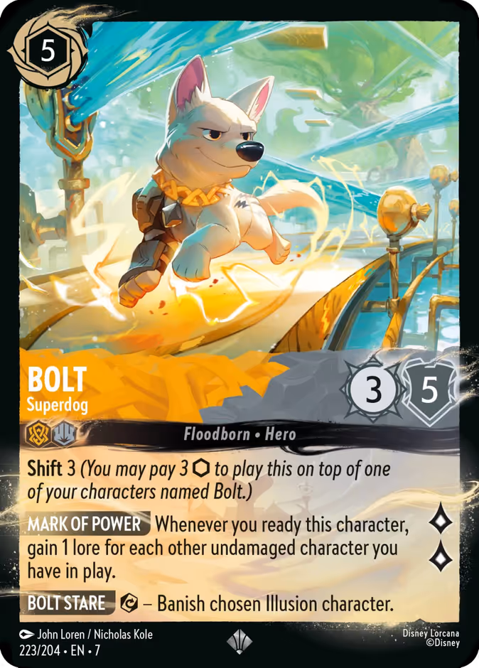 Carta Bolt · Superdog
