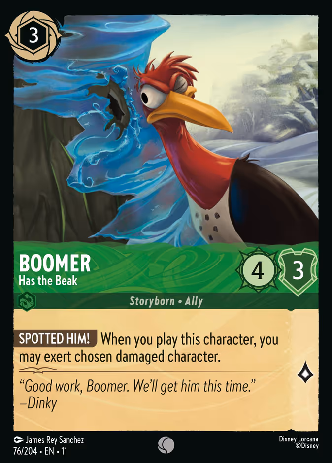 Carta Boomer · Has the Beak