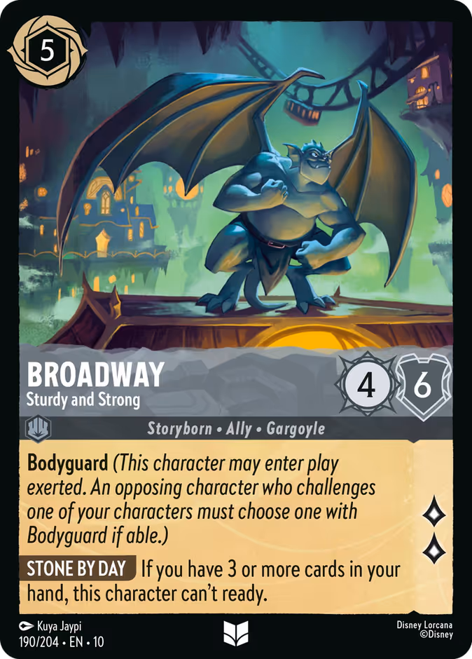 Carta Broadway · Sturdy and Strong