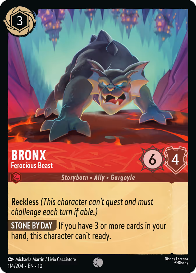 Carta Bronx · Ferocious Beast