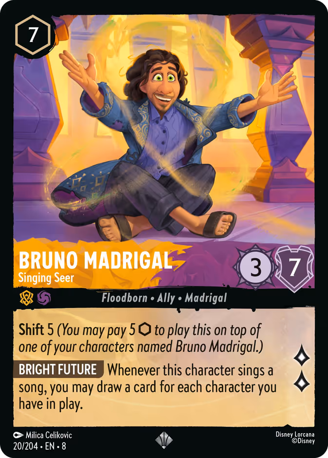 Carta Bruno Madrigal · Singing Seer