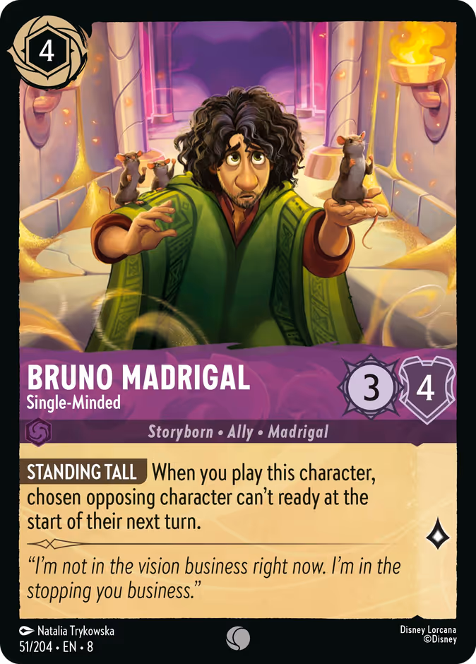 Carta Bruno Madrigal · Single-Minded