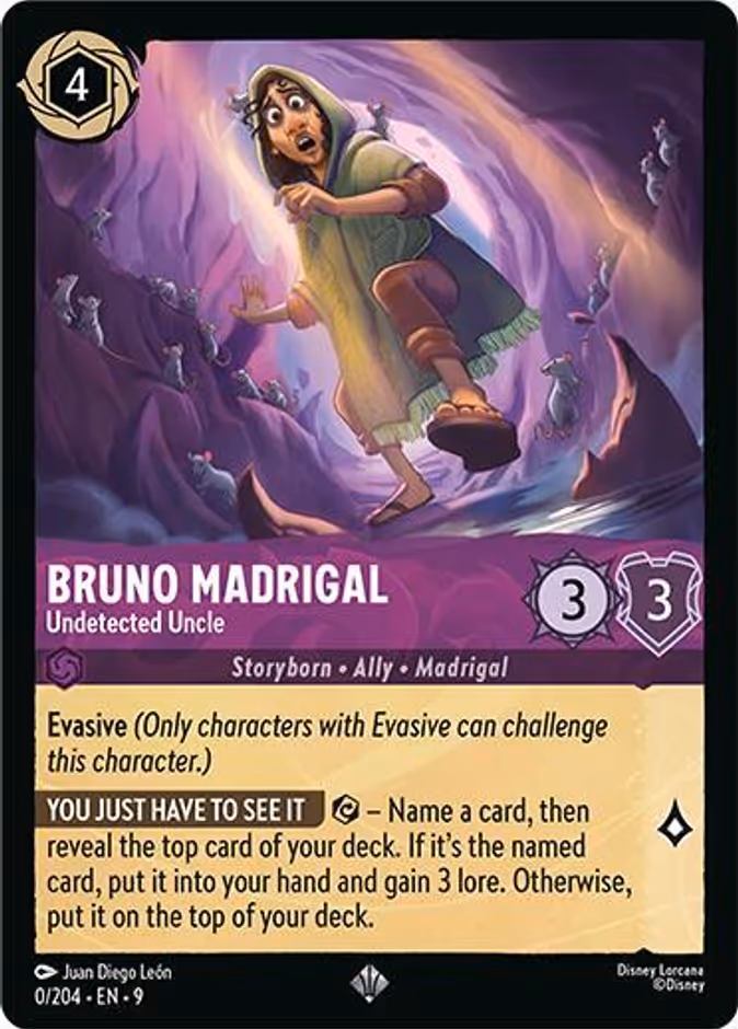 Carta Bruno Madrigal · Undetected Uncle