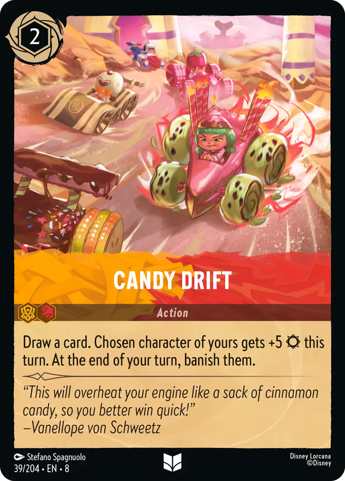 Carta Candy Drift · 