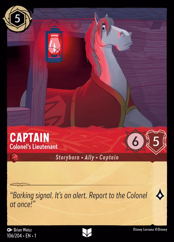 Carta Captain · Colonel's Lieutenant