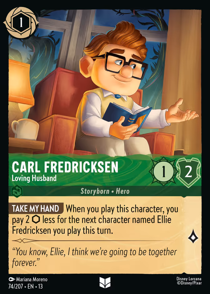 Carta Carl Fredricksen · Loving Husband