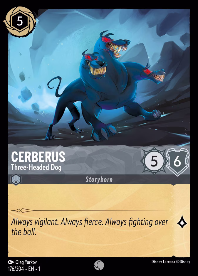 Carta Cerberus · Three-Headed Dog