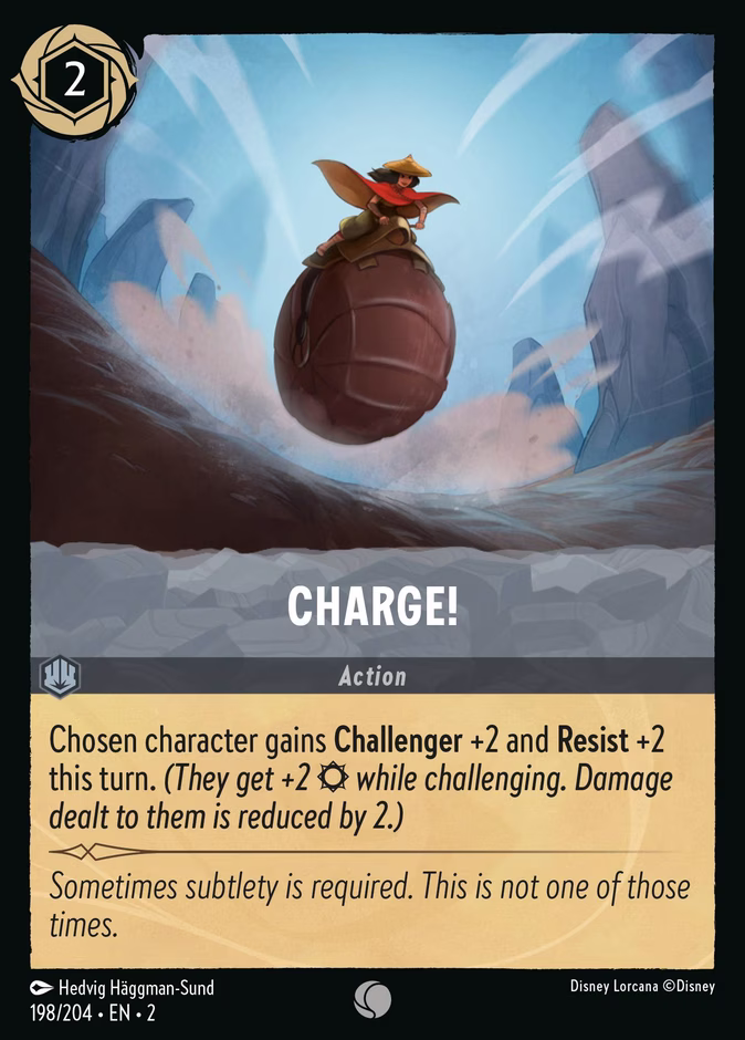 Carta oficial Charge! · 
