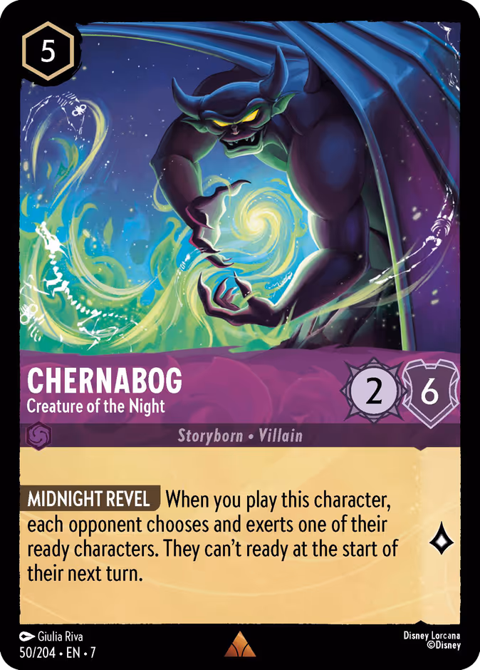 Carta Chernabog · Creature of the Night
