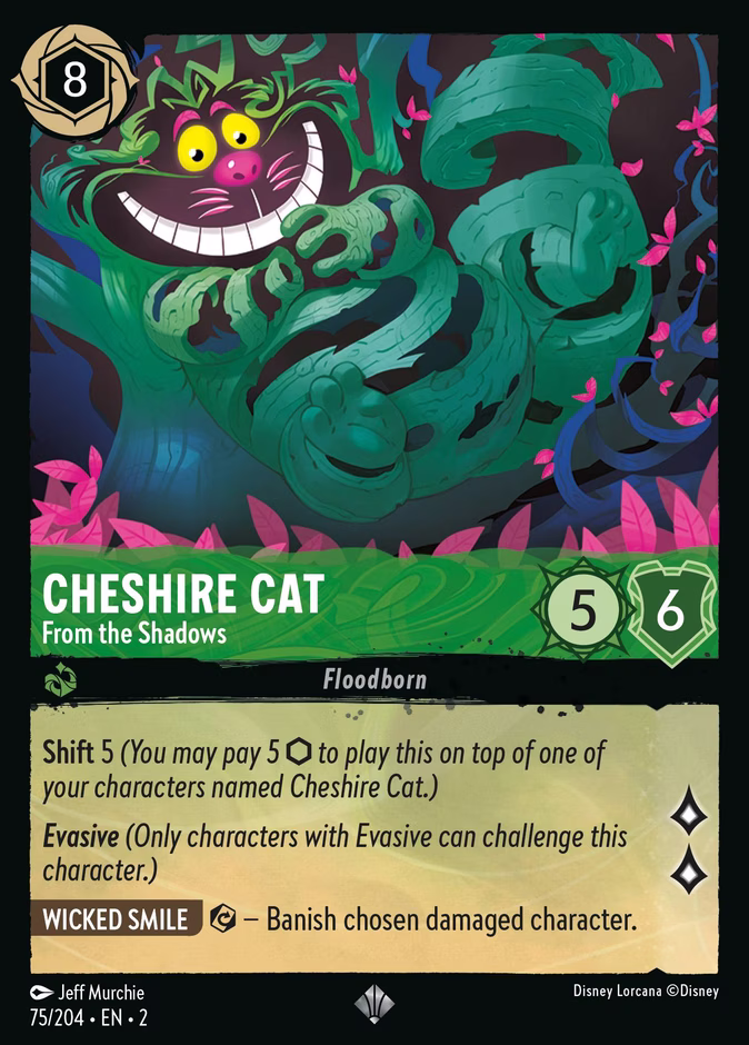 Carta Cheshire Cat · From the Shadows