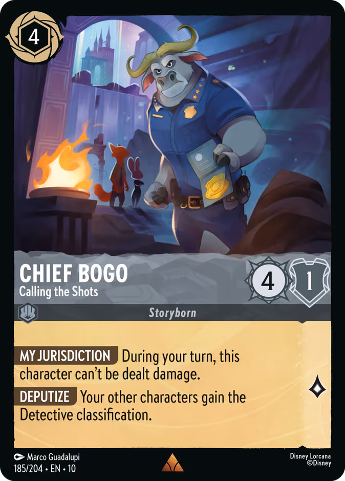 Carta Chief Bogo · Calling the Shots