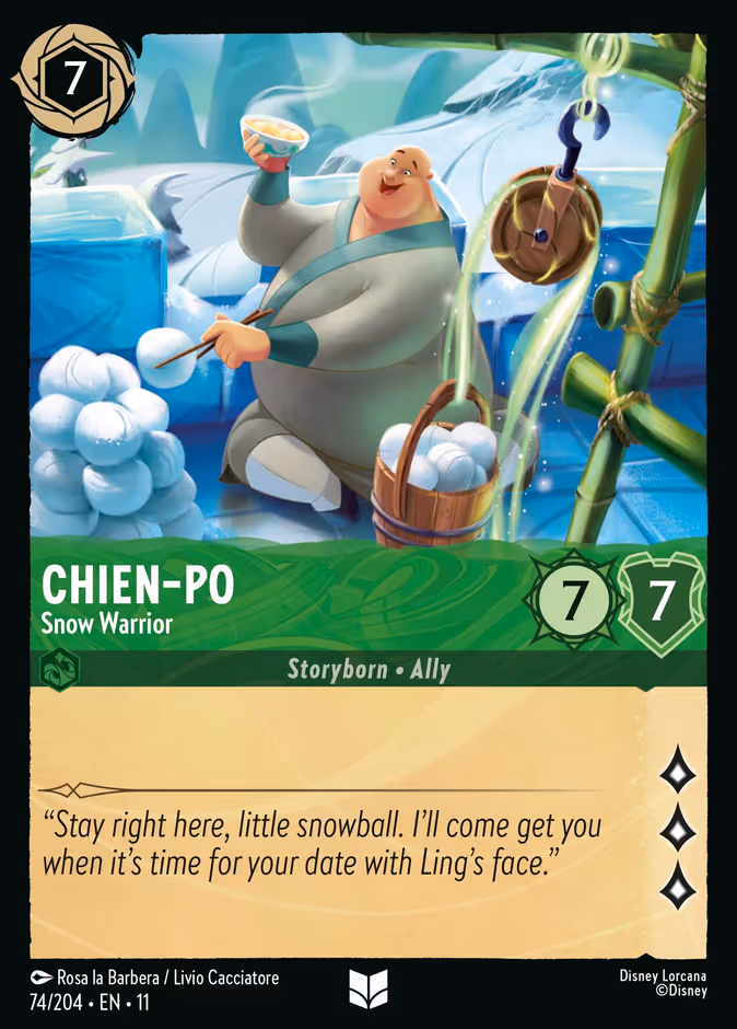 Carta Chien-Po · Snow Warrior