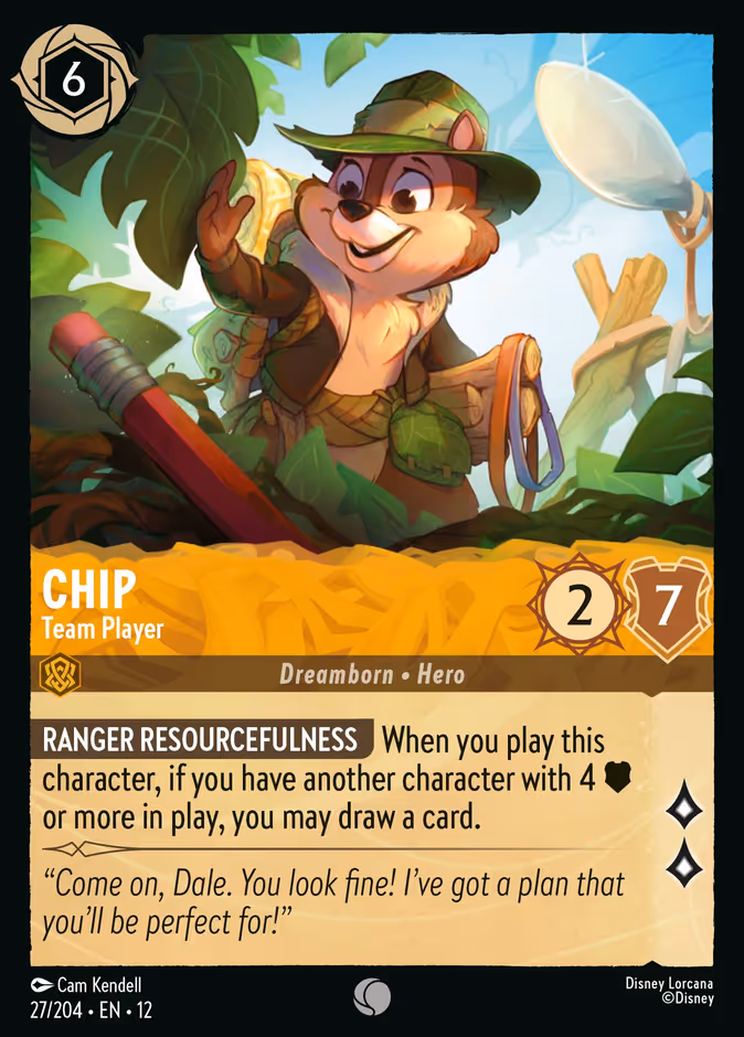 Carta Chip · Team Player
