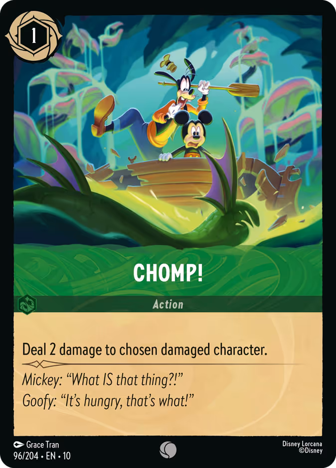 Carta oficial Chomp! ·