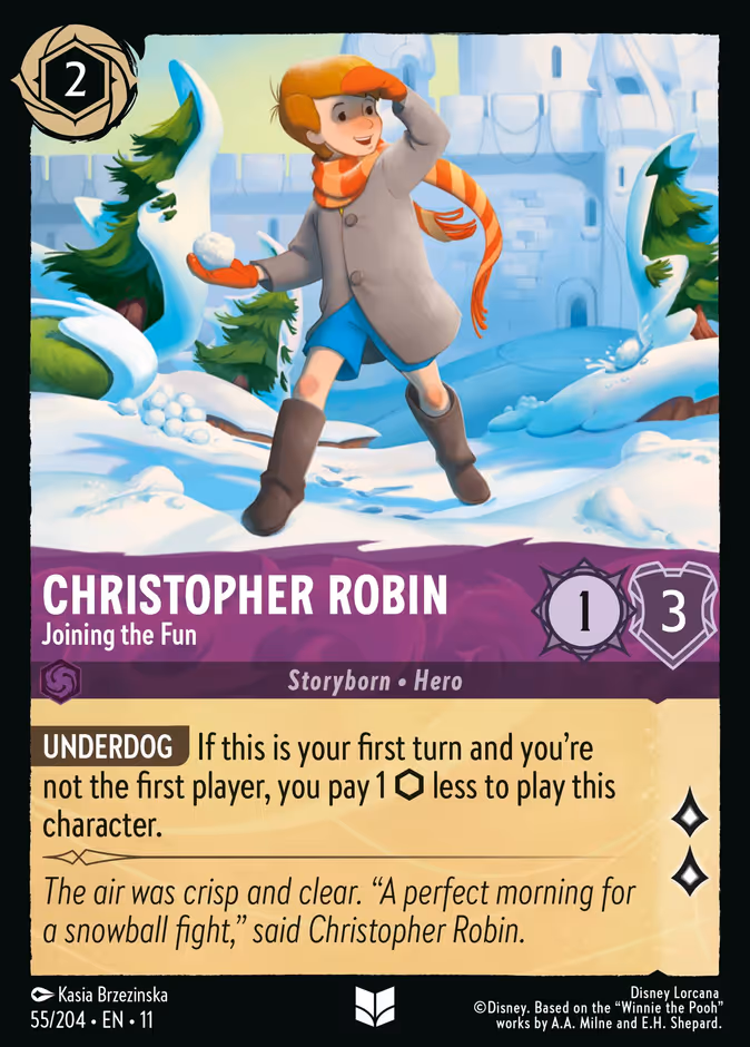 Carta Christopher Robin · Joining the Fun