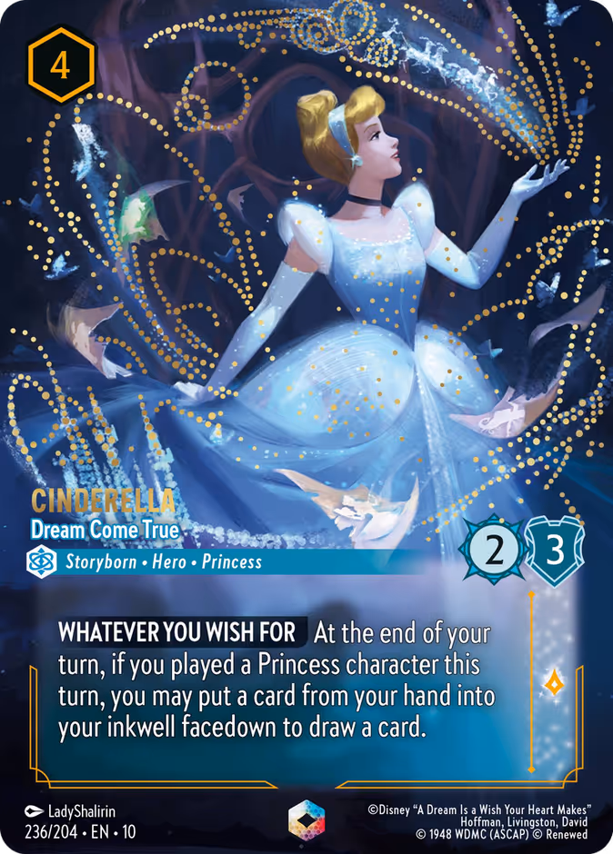 Carta Cinderella · Dream Come True