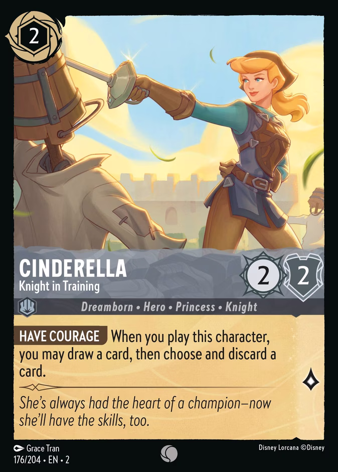 Carta Cinderella · Knight in Training