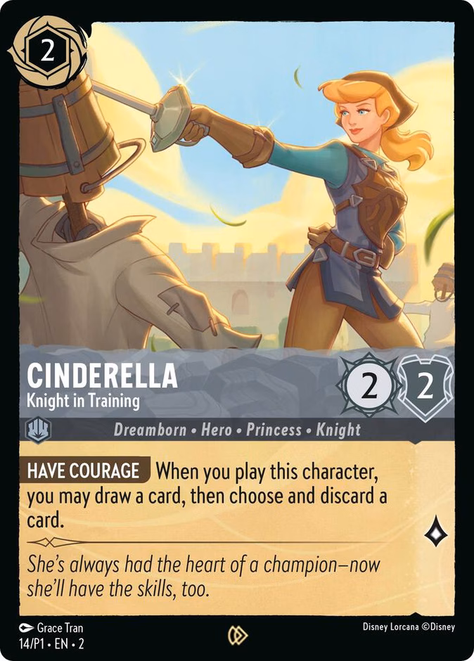 Carta Cinderella · Knight in Training