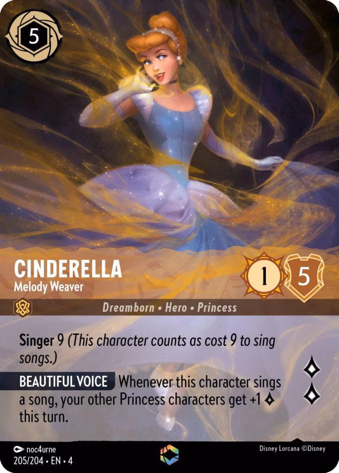 Carta Cinderella · Melody Weaver
