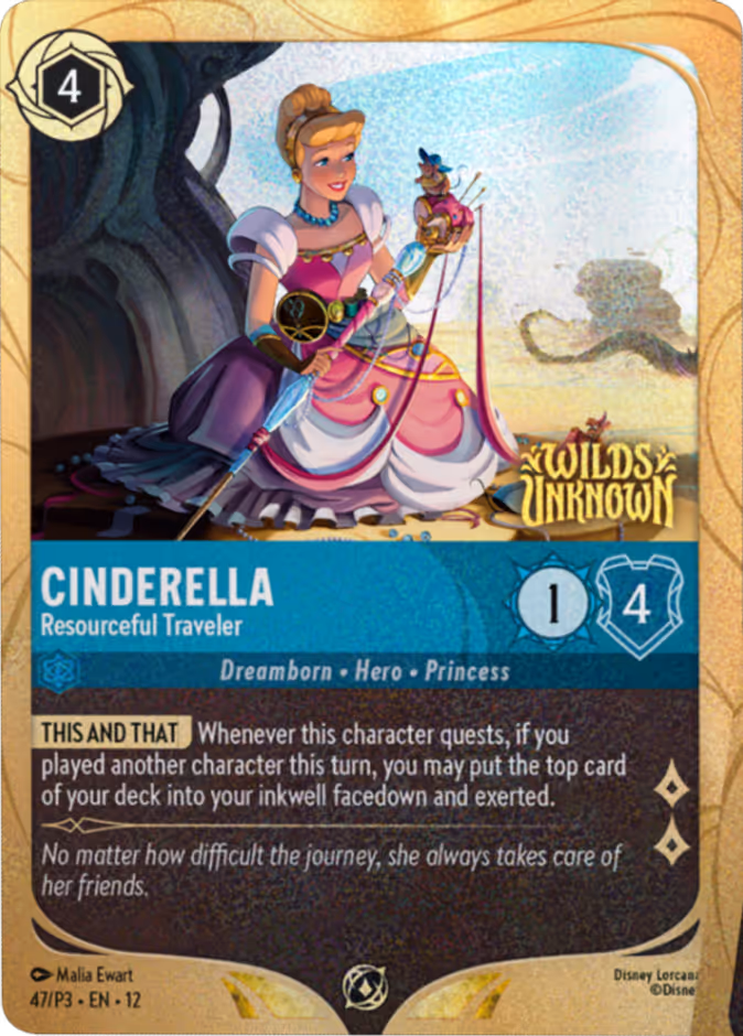 Carta Cinderella · Resourceful Traveler