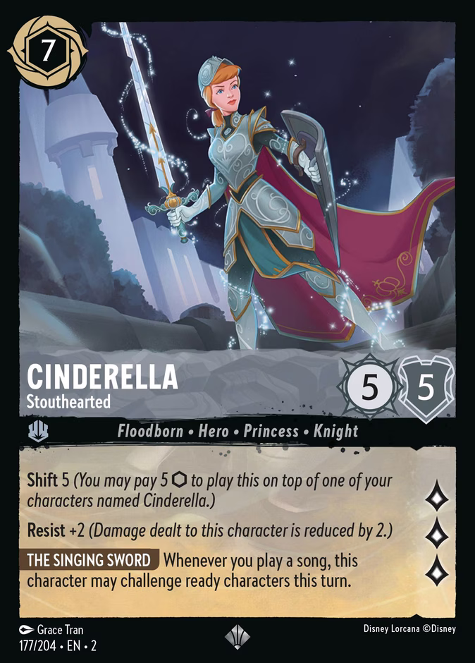 Carta Cinderella · Stouthearted