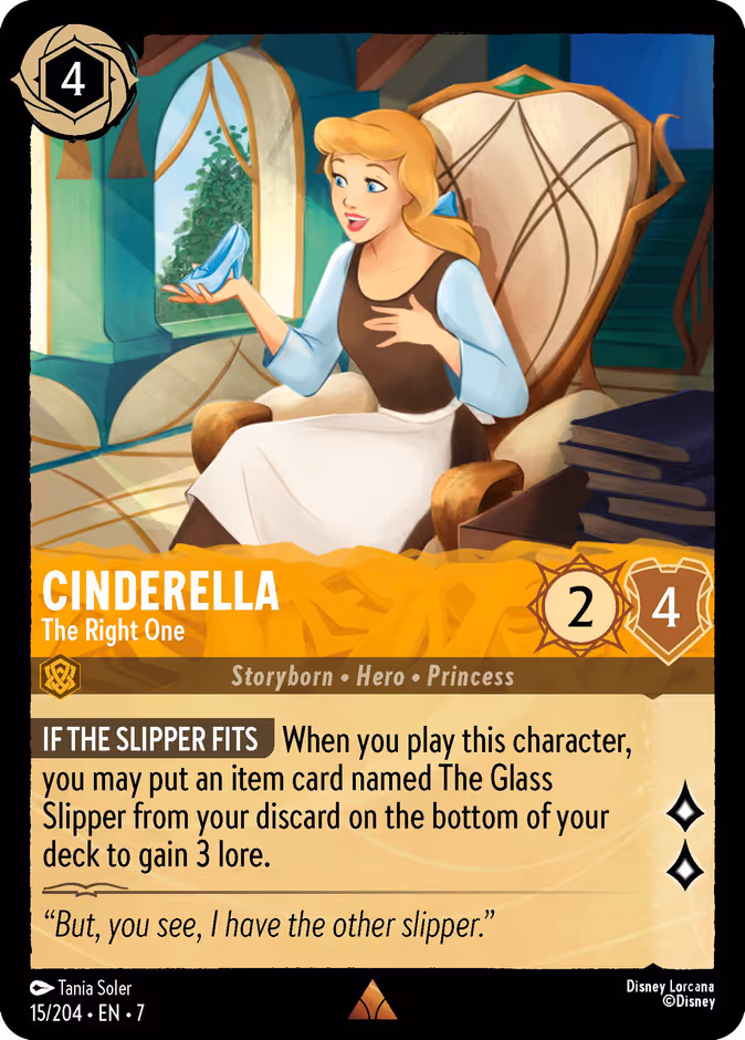 Carta Cinderella · The Right One