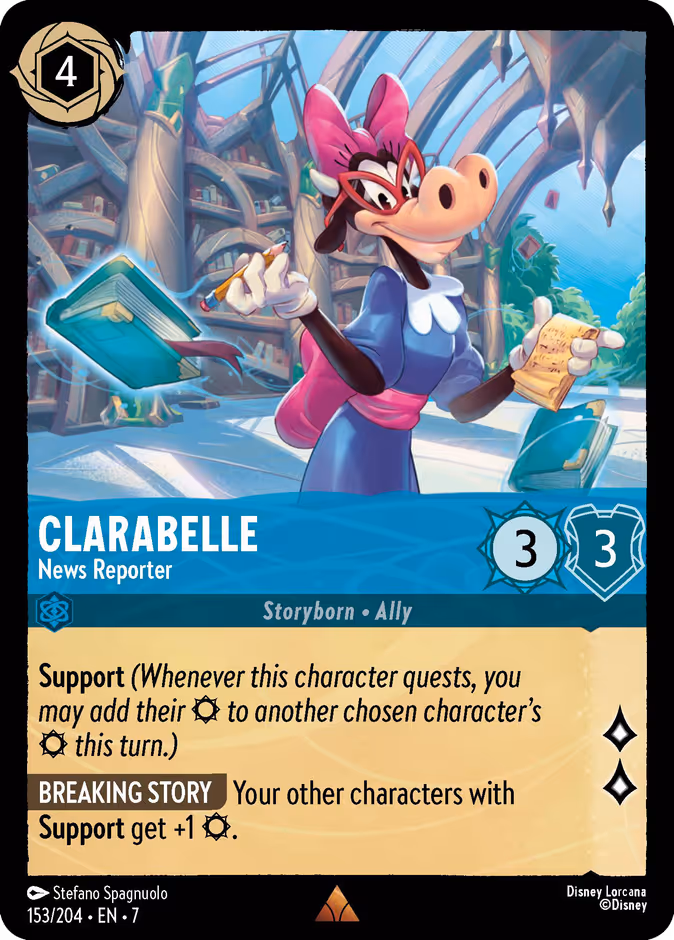 Carta Clarabelle · News Reporter