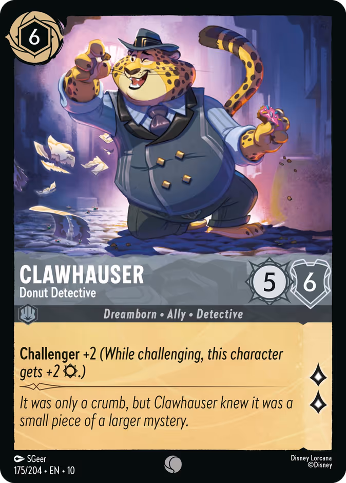 Carta Clawhauser · Donut Detective