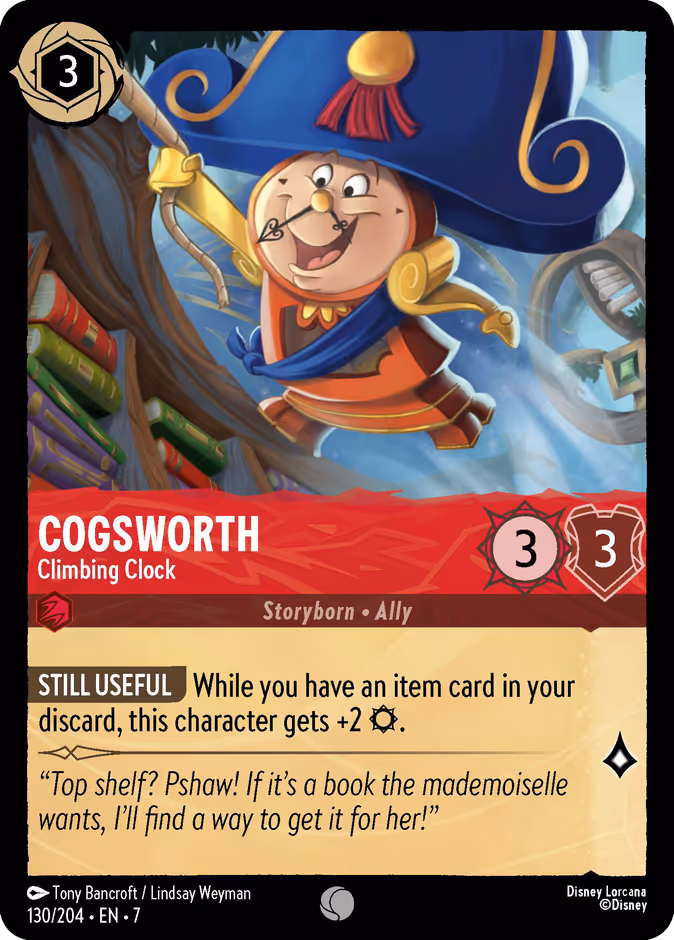 Carta Cogsworth · Climbing Clock