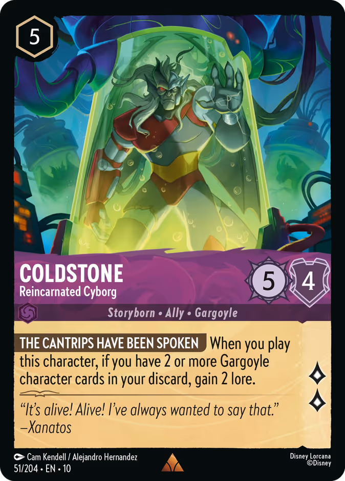 Carta Coldstone · Reincarnated Cyborg