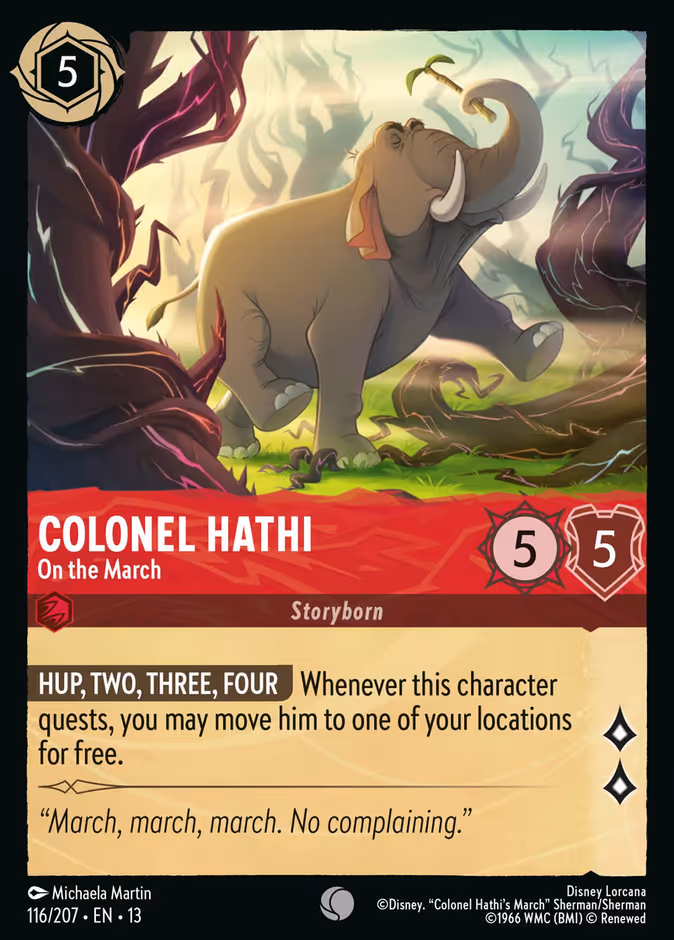 Carta Colonel Hathi · On the March