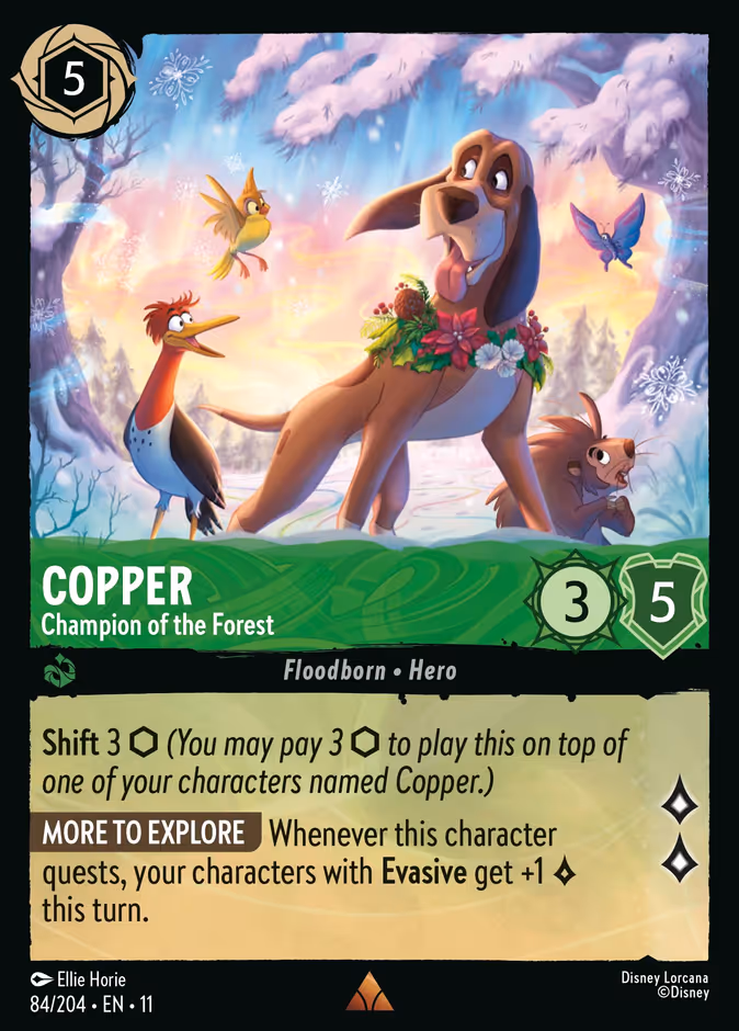 Carta Copper · Champion of the Forest