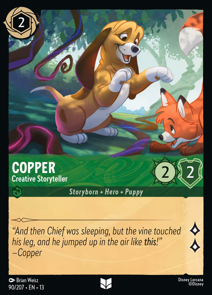 Carta Copper · Creative Storyteller