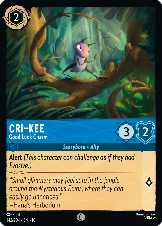 Carta Cri-Kee · Good Luck Charm