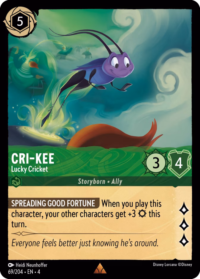 Carta Cri-Kee · Lucky Cricket