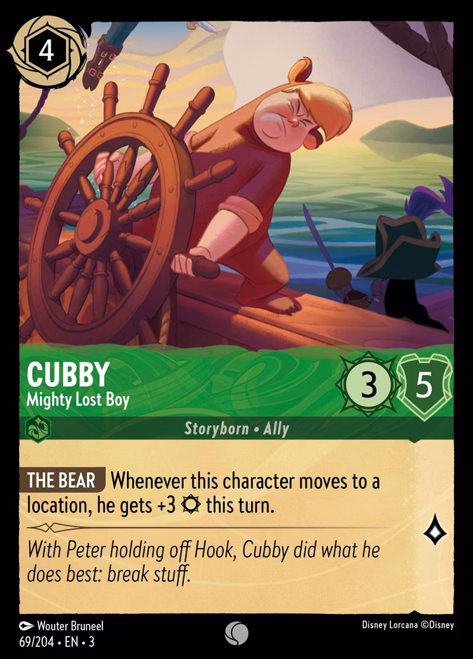 Carta Cubby · Mighty Lost Boy