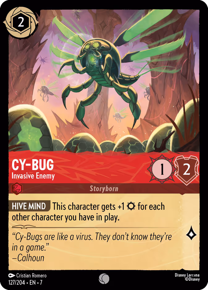 Carta Cy-Bug · Invasive Enemy