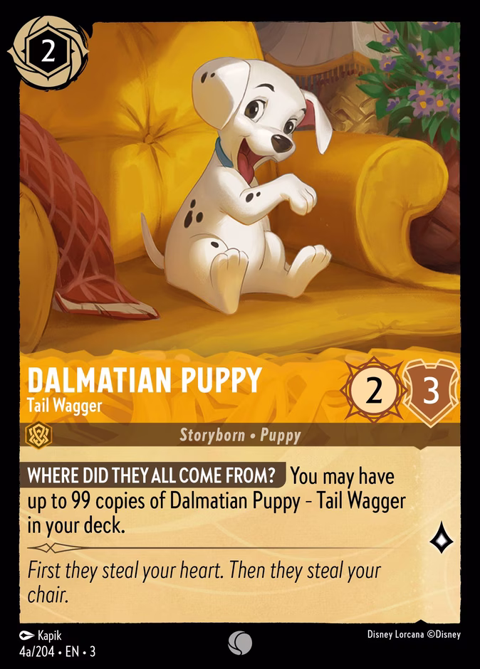 Carta Dalmatian Puppy · Tail Wagger
