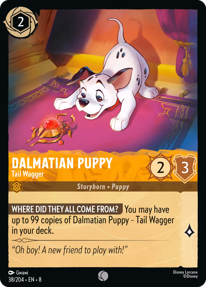 Carta Dalmatian Puppy · Tail Wagger