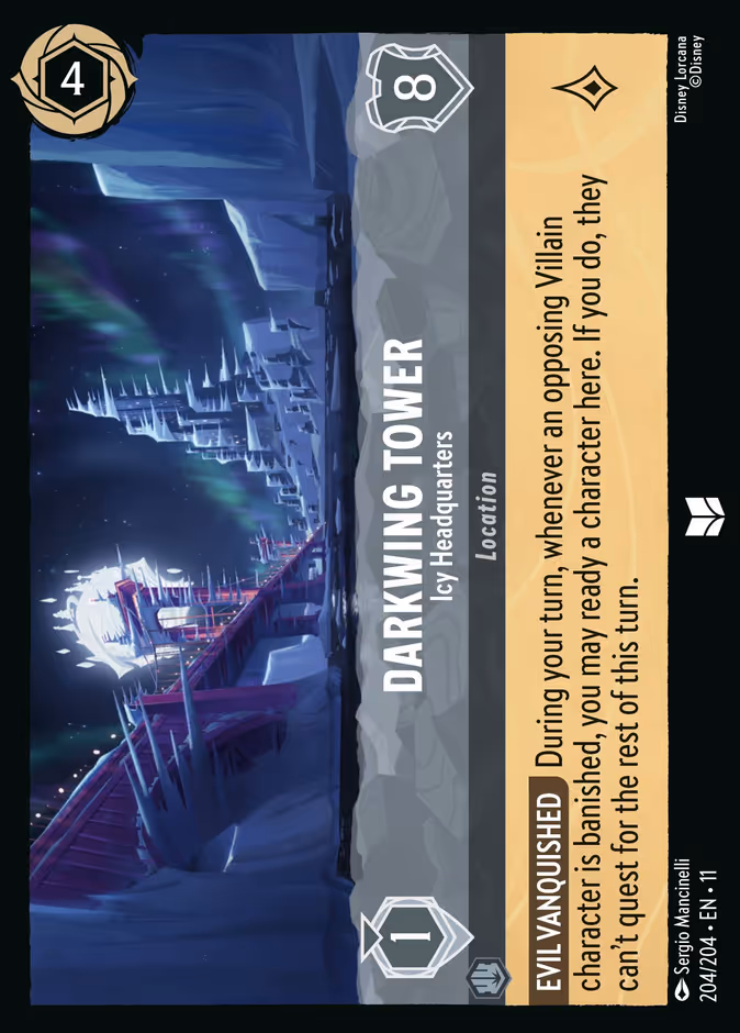Carta Darkwing Tower · Icy Headquarters