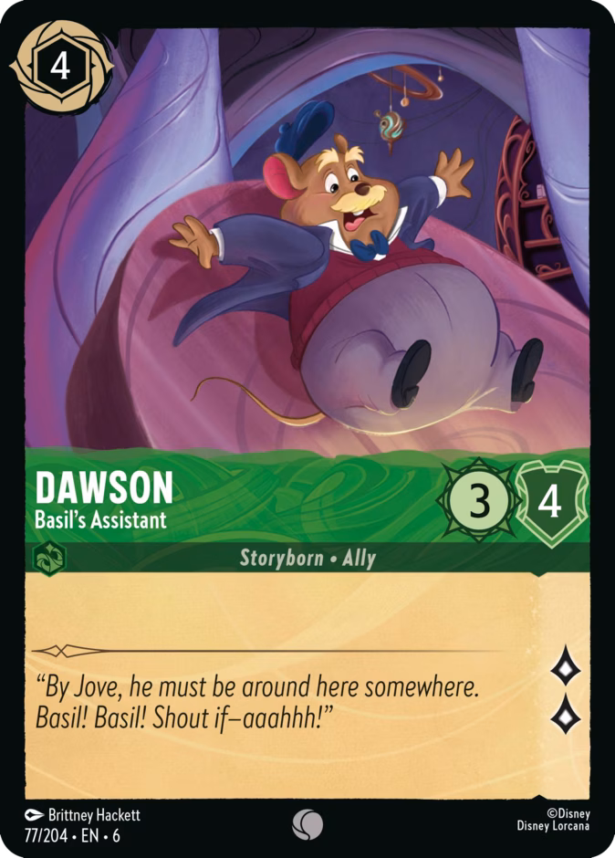Carta Dawson · Basil's Assistant
