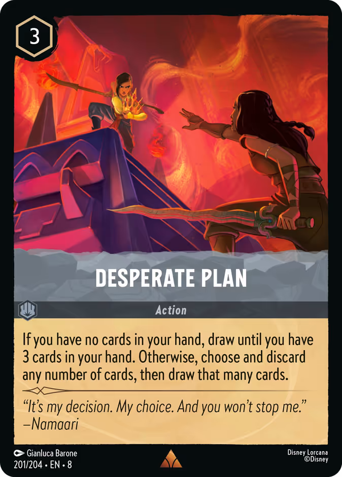 Carta Desperate Plan · 