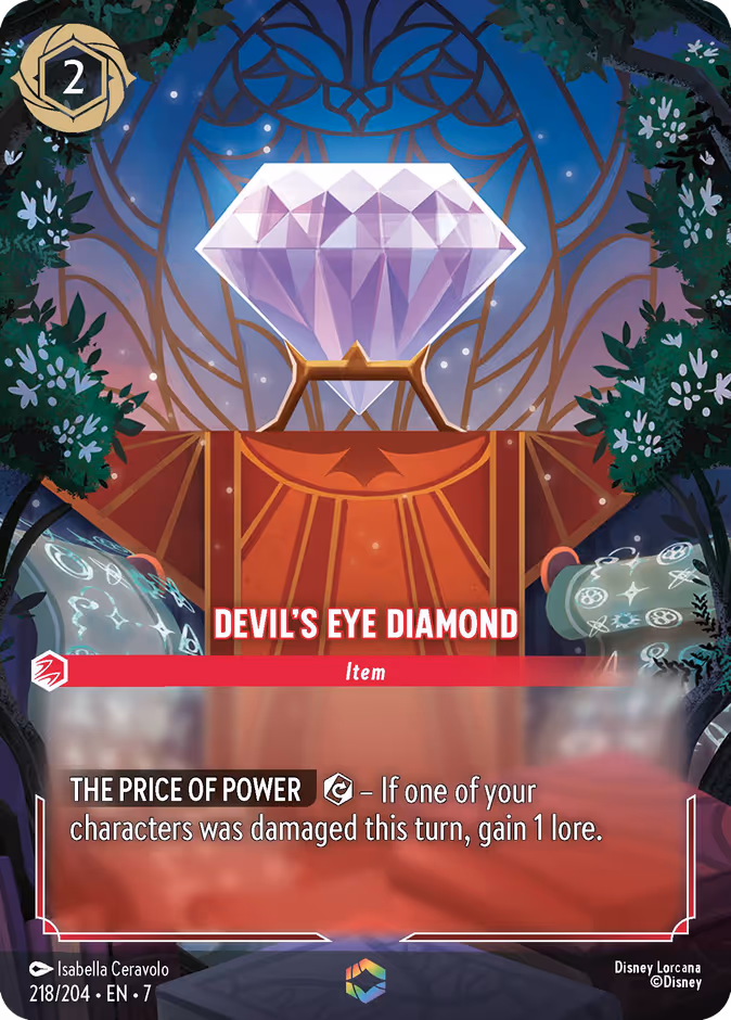 Carta Devil's Eye Diamond · 