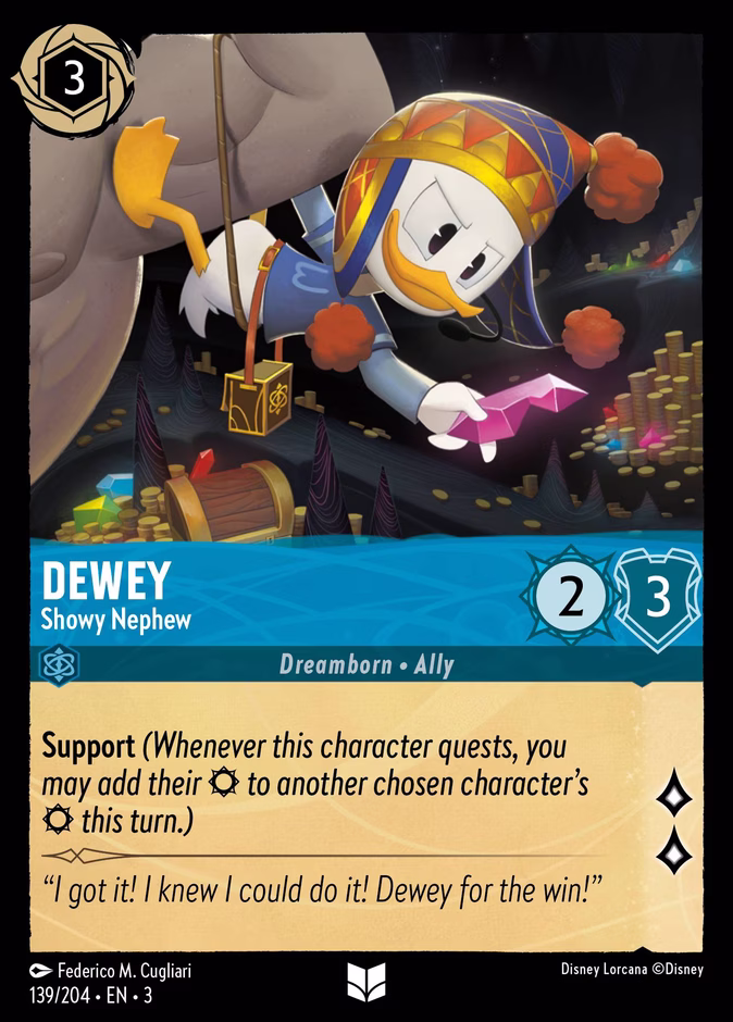 Carta Dewey · Showy Nephew