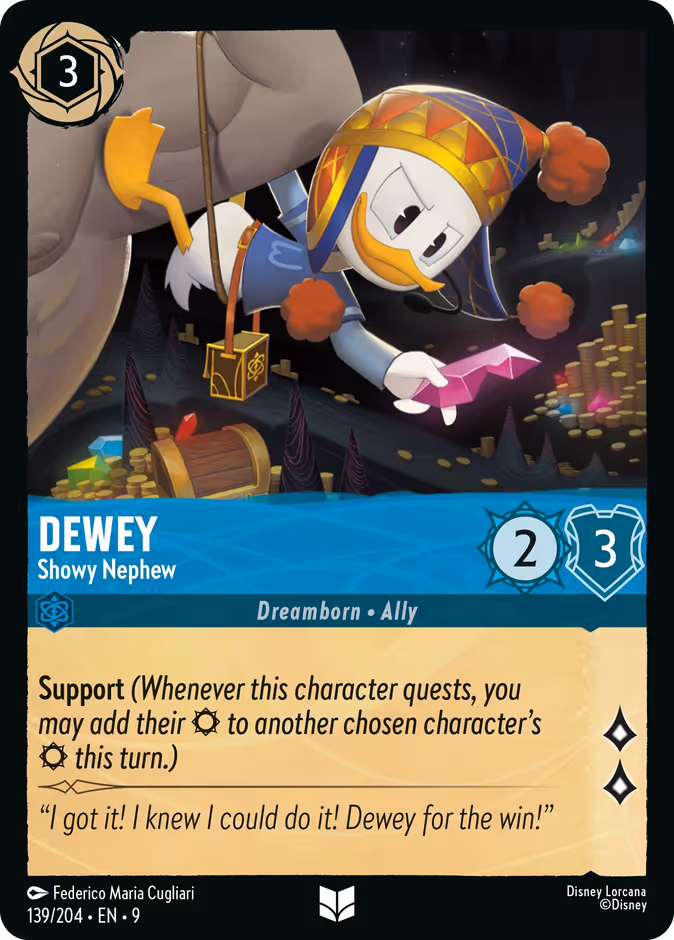 Carta Dewey · Showy Nephew