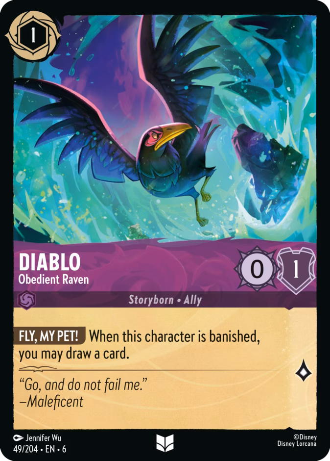 Carta Diablo · Obedient Raven