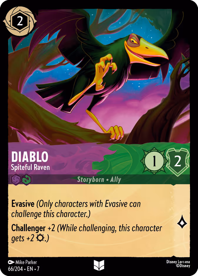 Carta Diablo · Spiteful Raven